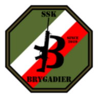 Logo strzelnicy Brygadier Żelgoszcz
