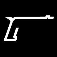 Logo strzelnicy Top Gun Ładna